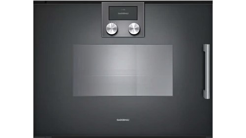 Lò  hấp âm tủ Gaggenau BSP221101 200 series -Màu đen- 50L - Bản lề cửa bên trái